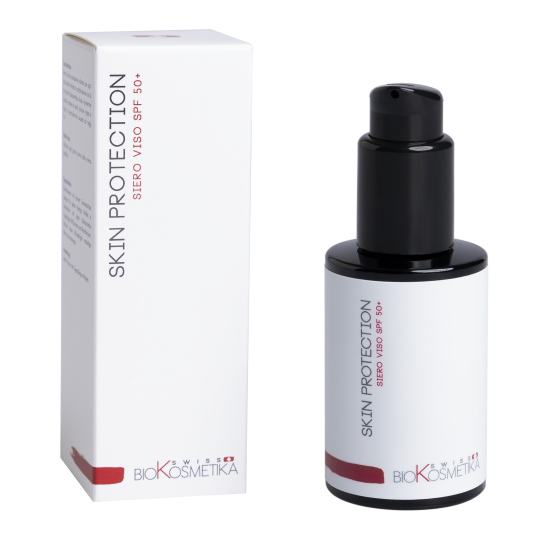 BIOKOSMETIKA SKIN PROTECTION SIERO VISO SPF50+ 