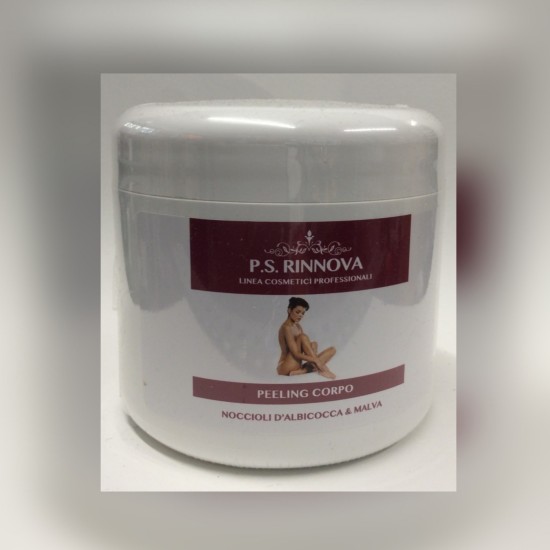 PS RINNOVA - PEELING CORPO CON NOCCIOLI D'ALBICOCCA & MALVA 500ML